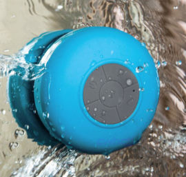 Bluetooth shower speaker blauw