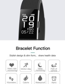 Fitness Tracker F2 Cubes