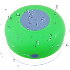 Bluetooth shower speaker groen