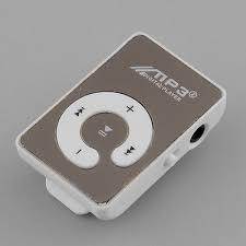 Mini MP3 speler met oortjes wit