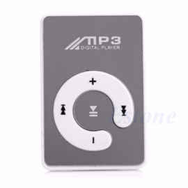 Mini MP3 speler met oortjes wit