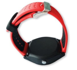 Smartwatch V9 rood-zwart