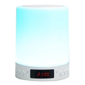 Bluetooth wekker met lamp