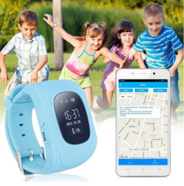 Kids Watch met GPS en locatie zoeker, groen