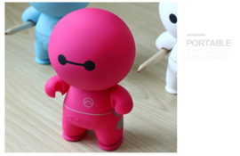 Bluetooth speaker cartoon roze