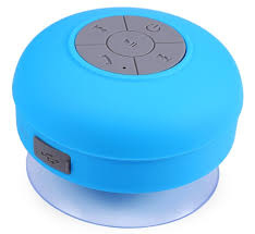 Bluetooth shower speaker blauw