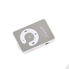 Mini MP3 speler met oortjes wit