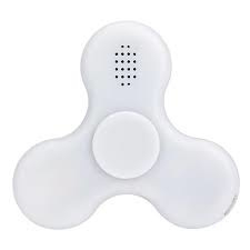 Fidget spinner met bluetooth en led, wit