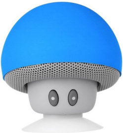 Bluetooth speaker paddenstoel Blauw