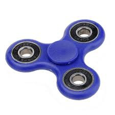Fidget spinner blauw