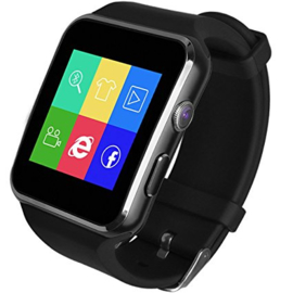 Smartwatch X6 zwart