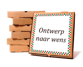 Pizzadoosje - ontwerp naar wens