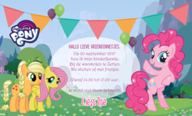 My little pony - Uitnodiging