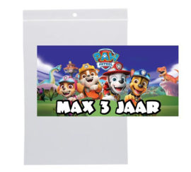 Paw patrol Labelzakje