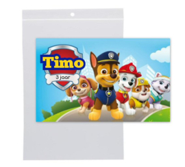 Paw Patrol Labelzakjes