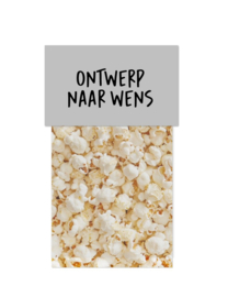 Popcornzakjes - ontwerp naar wens