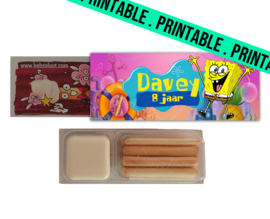 Printable - Spongebob Cheez Dippers