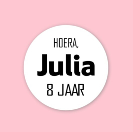 Traktatie stickers - 10 stuks