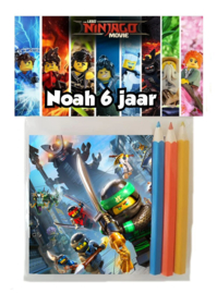 Lego Ninjago Kleursetje