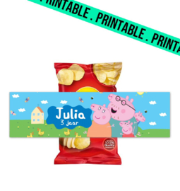 Printable - Chipswikkels Peppa Pig