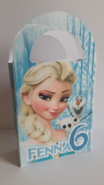 Frozen tas blauw