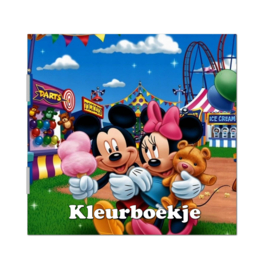 Kleurboekje Mickey en Minnie mouse