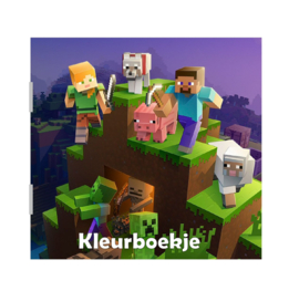 Kleurboekje Minecraft