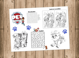 Paw patrol Placemats