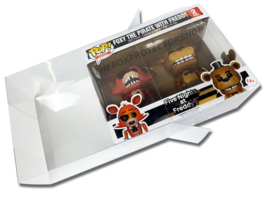 1x Box Protectors For Funko PoP 2PACK