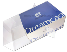 1x Snug Fit Box Protectors For Sega Dreamcast Console 0.4 MM !