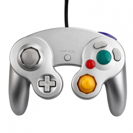 Gamecube controller SILVER NIEUW