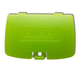 Gameboy COLOR Battery cover Lime Green
