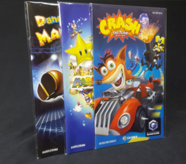 10 x Handleiding / Manual Sleeves for  Gamecube