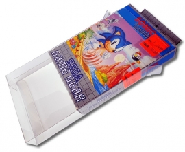 1x Snug Fit Box Protectors For Sega GameGear 0.4 MM  !