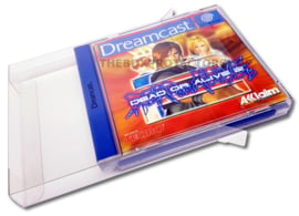 25x Snug Fit Box Protectors For Dreamcast Games 0.4 MM !