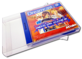 100x Snug Fit Box Protectors For Dreamcast Games 0.4 MM !