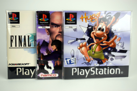 10 x Handleiding / Manual Sleeves for Playstation 1
