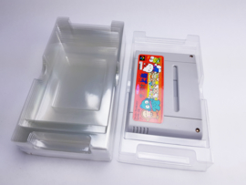 50x Plastic inlay / Inserts Super Famicom Games