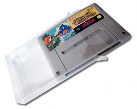 50x Snug Fit Box Protectors For SNES Cartridge