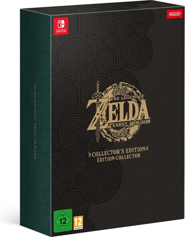 Custodia Protettiva + Pellicola - The Legend of Zelda - Tears  of the Kingdom - Special Edition (Switch)