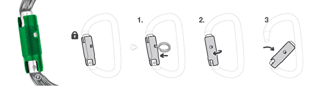 Pin-Lock karabiner