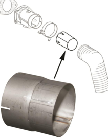 Porsche Verbindinsstuk Warmteregelaar SSI 91165911900SSI