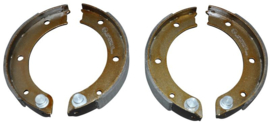 Porsche Brake shoe set for hand brake with E-mark 91135209710