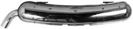 Porsche Silencieux arrière Inox poli TÜV DANSK 91111102501INOX