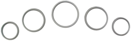 Porsche Jeu de cercle pour tableau d’instruments Aluminium KSN641500