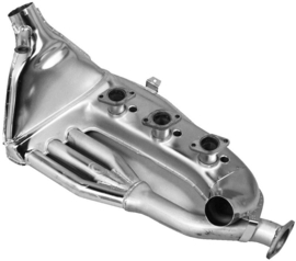 Porsche Heat exchanger Left Stainless Steel polished DANSK 91121102160Inox