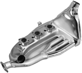 Porsche Heat exchanger Right Stainless Steel polished DANSK 91121102210Inox