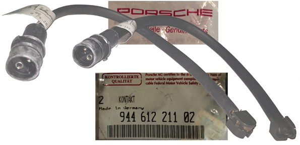Porsche Remvoering indicatie kabel achterzijde 94461221102OE