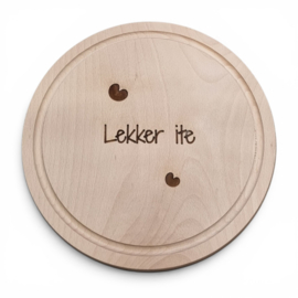 Borrelplank rond - 22cm - Frysk - Lekker ite