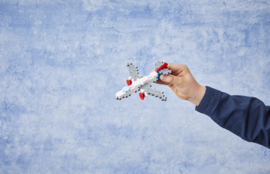 Plus-Plus Tube Airplane 100 pcs